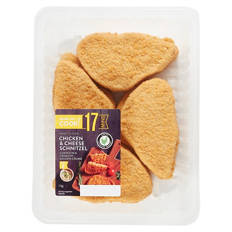 RSPCA Approved Chicken and Cheese Schnitzel 1kg